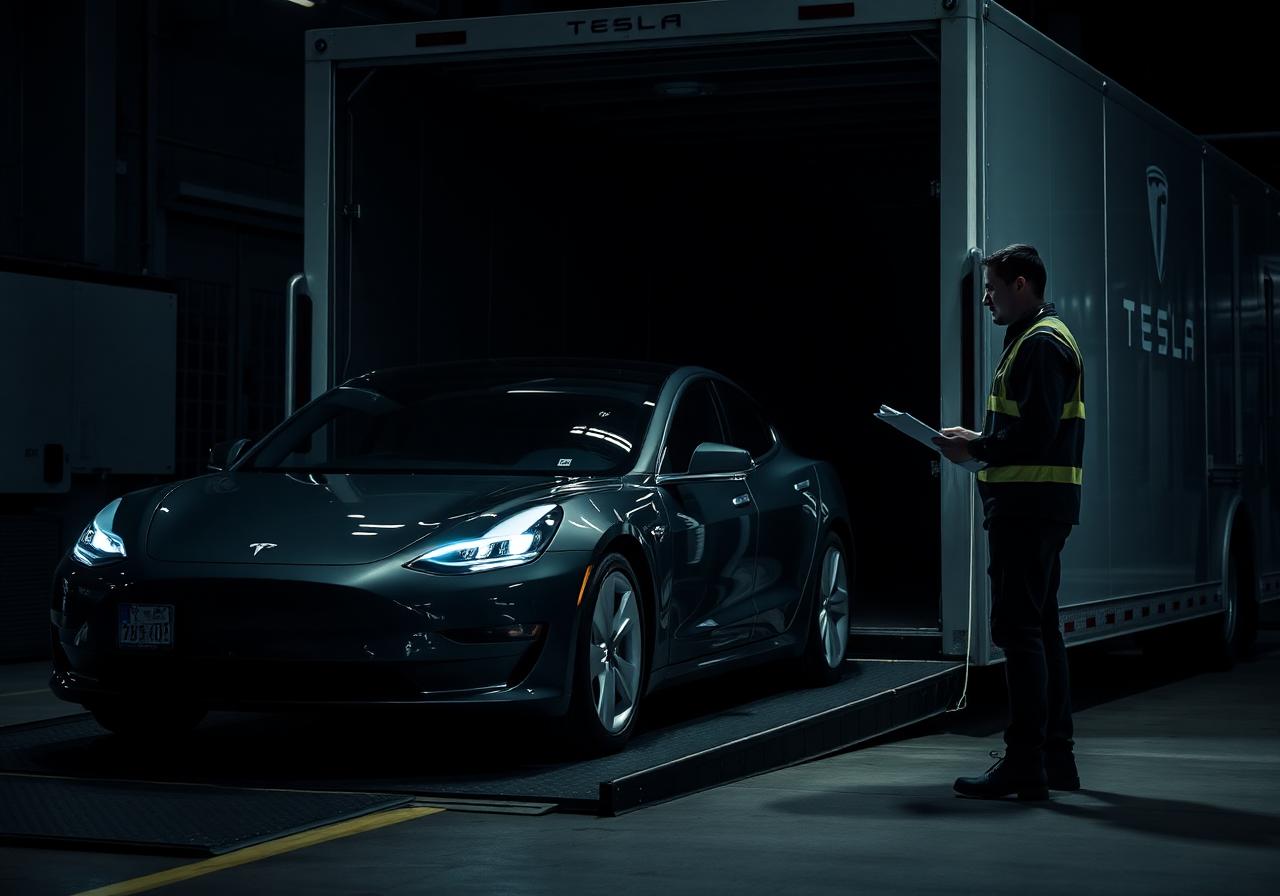 How to ship a Tesla safely — the EV transport guide